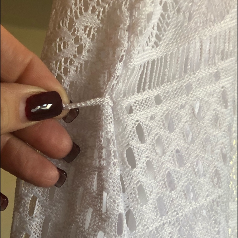 Charlotte Russe white long dress - Picture 6 of 8